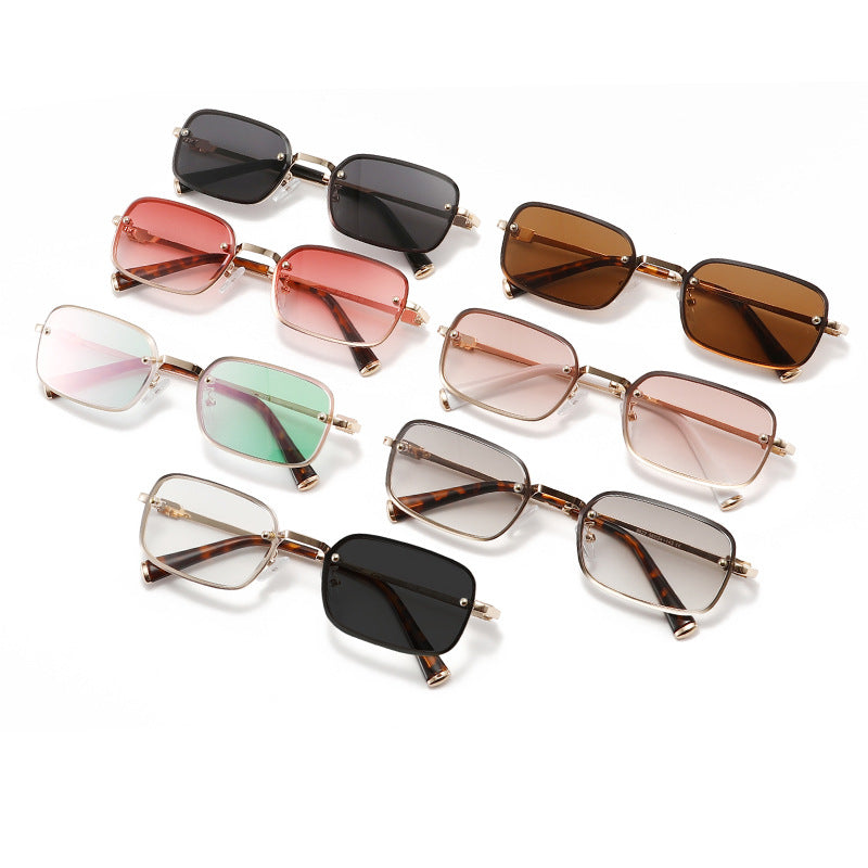 Damen Sonnenbrille mit elegantem, rechteckigem Rahmen und polarisierenden Gläsern Karnz