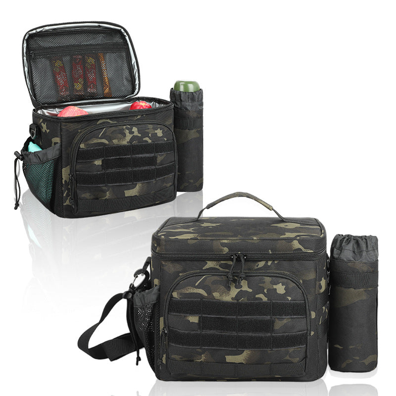 Isolierte Camouflage Lebensmittelaufbewahrungs Kühltasche Karnz