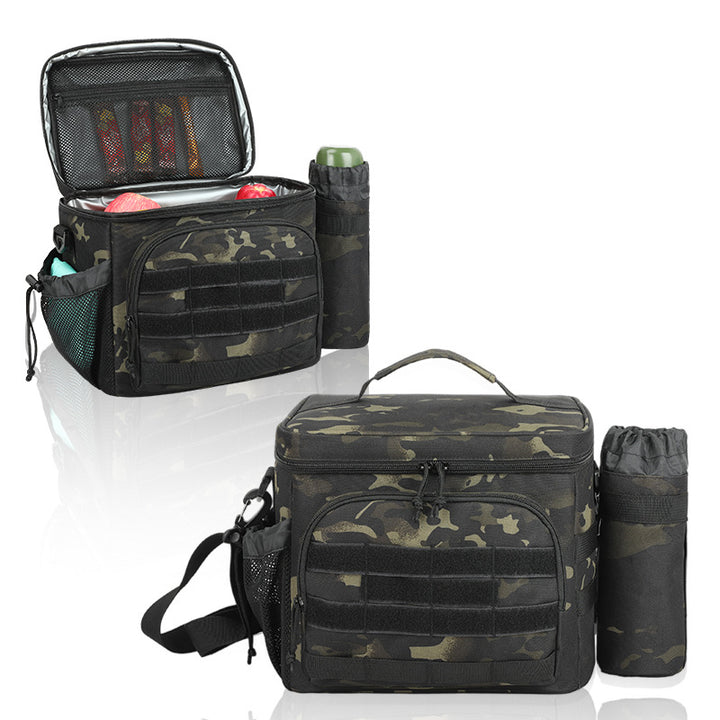 Isolierte Camouflage Lebensmittelaufbewahrungs Kühltasche Karnz