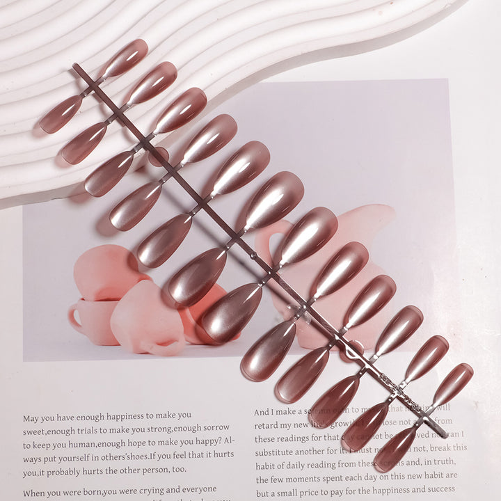 Premium Ombre Stiletto Press-On Nails Karnz