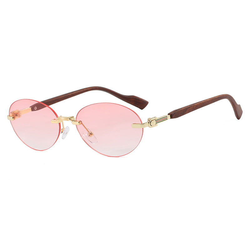 Damen modische Sonnenbrille im eleganten Retro-Stil mit hochqualitativen Gläsern und Holzdetails Karnz