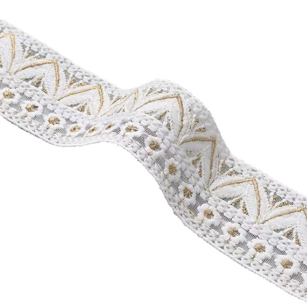 Elegante und Verspielte Spitzenborte Karnz