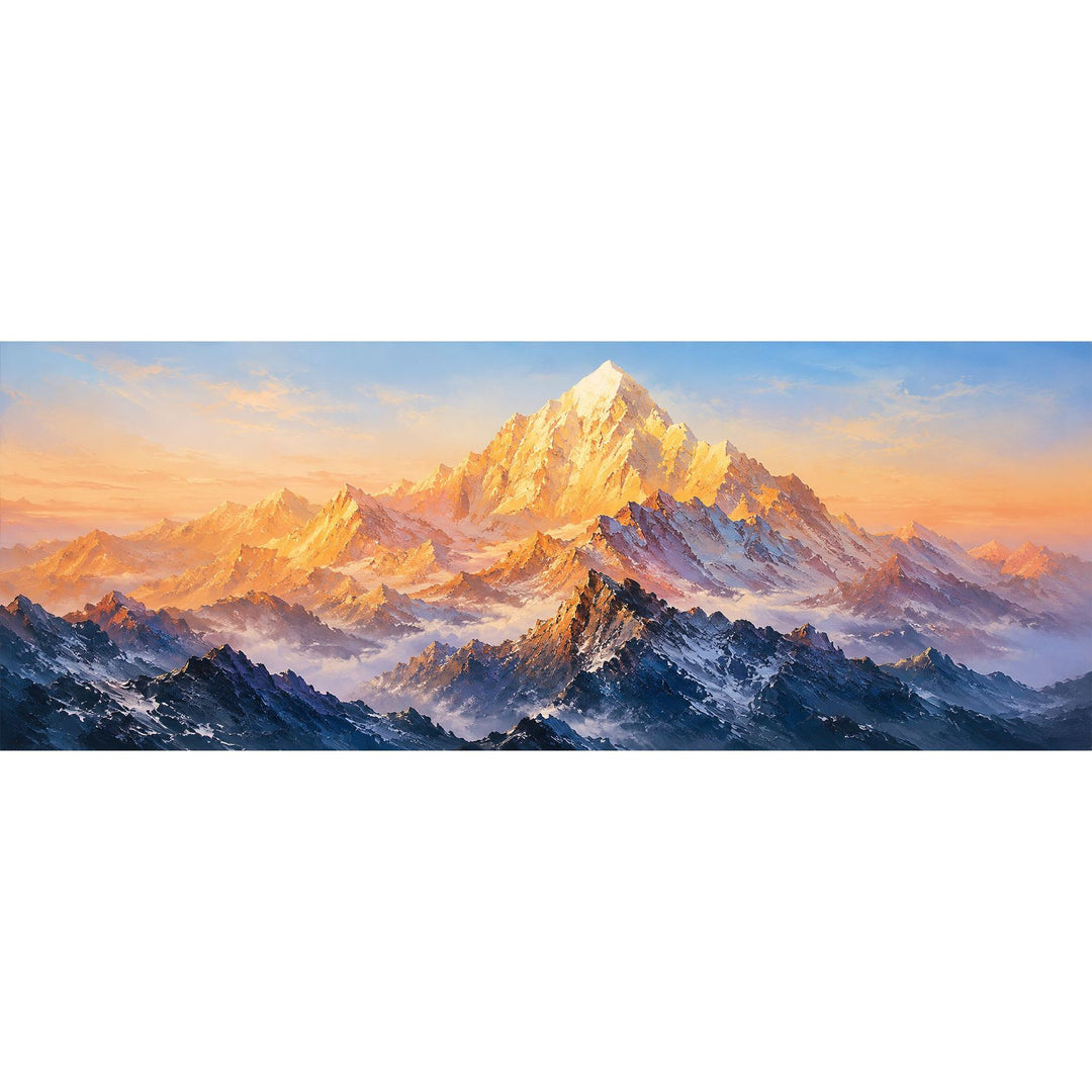 Szenerische Berglandschaft Leinwandkunst für Innenräume