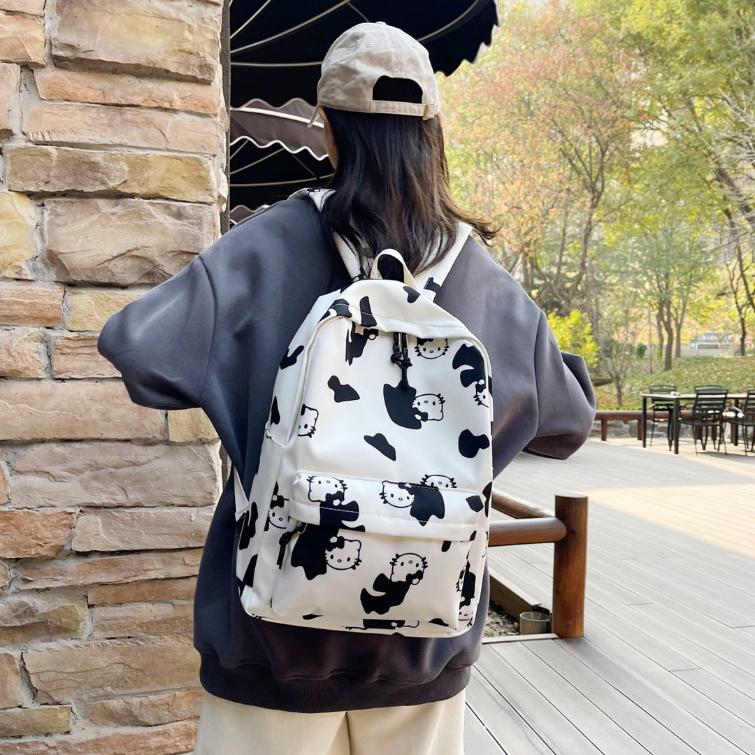Cartoon-Charakter Druck Rucksack Karnz