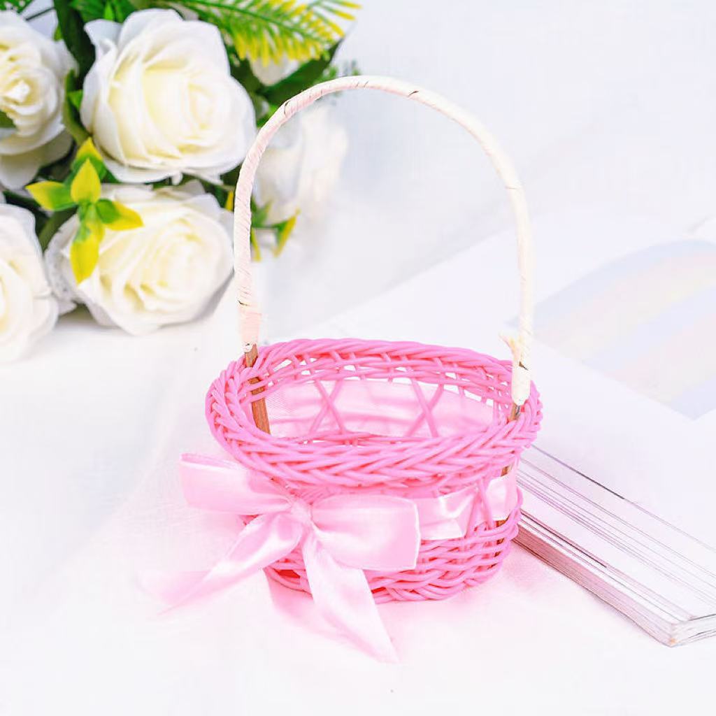 Dekorative handgewebte Geschenkkorb Karnz