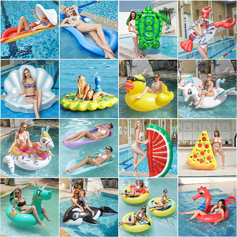 Damen Aufblasbarer Schwimmring mit Wassermelonen-Design Karnz