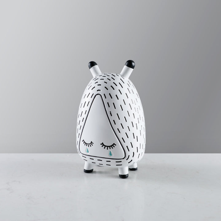 Verspielte Schneckenfigur