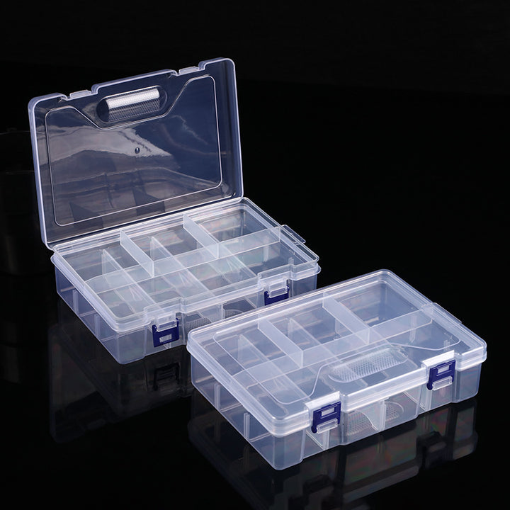 Multi-Compartment-Transparente-Handwerks-Organizer-Box Karnz