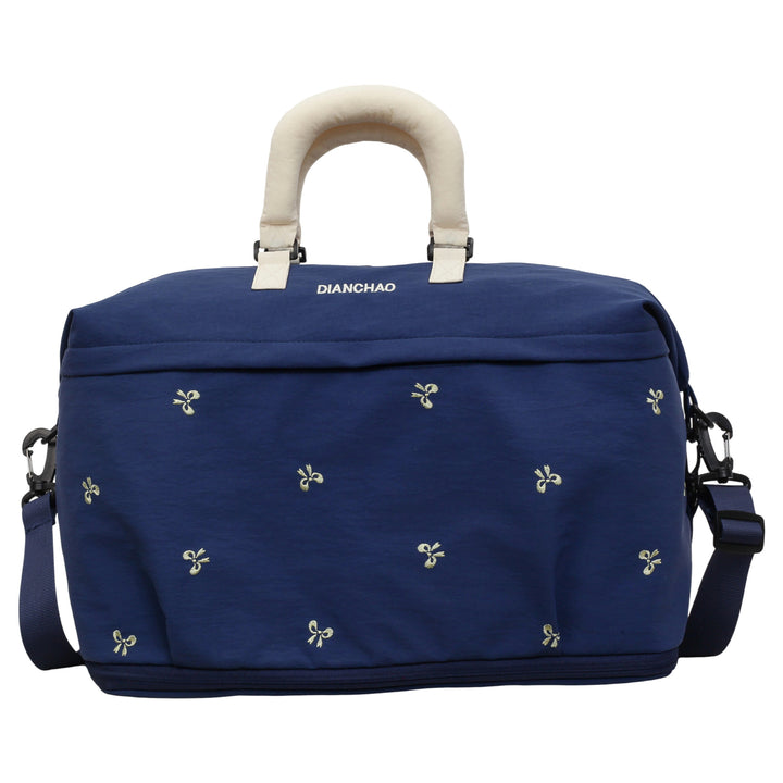 Stylische gestickte Reisetasche