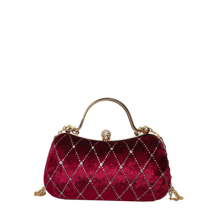 Elegante gesteppt Abendtasche