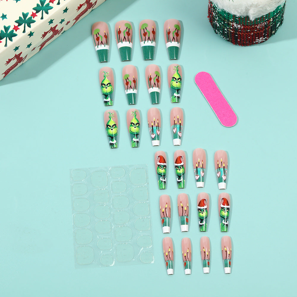 Kreative Weihnachtskunstnägel Karnz