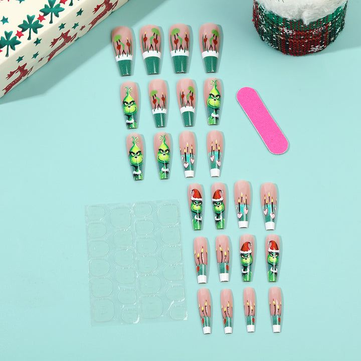 Kreative Weihnachtskunstnägel Karnz