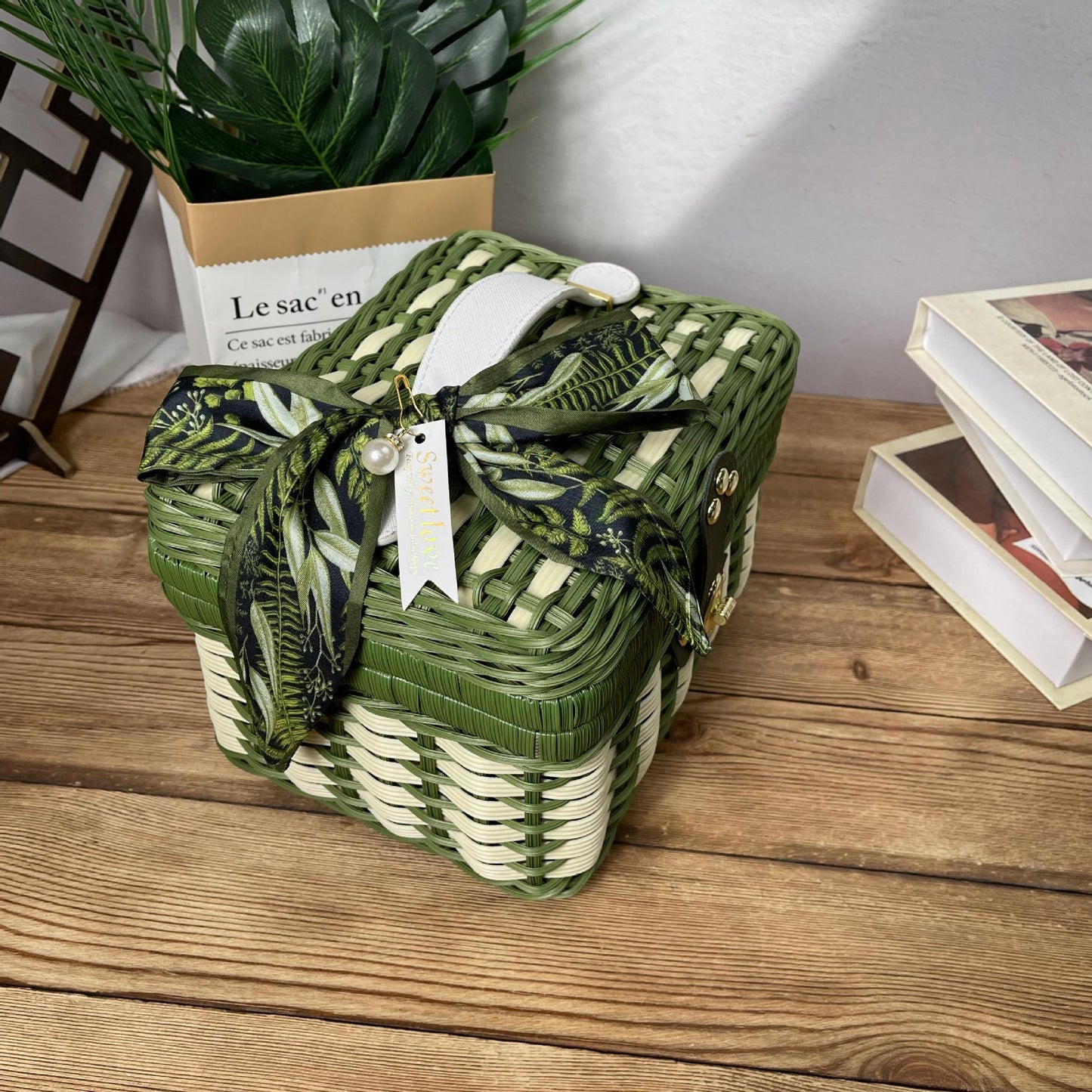 Unisex Korbtasche Karnz