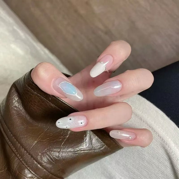 Elegante Trendige Nagelkunstverlängerungen