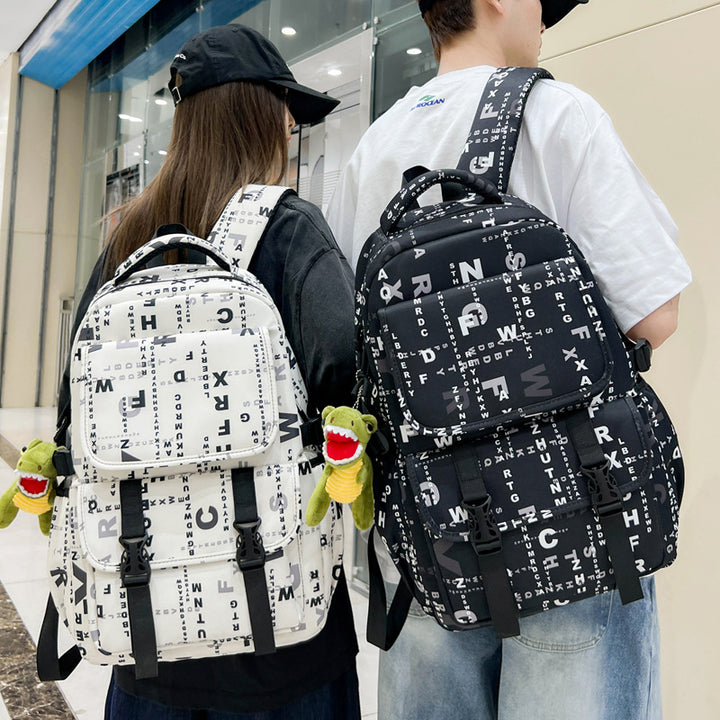 Grafikdruck-Rucksack Karnz
