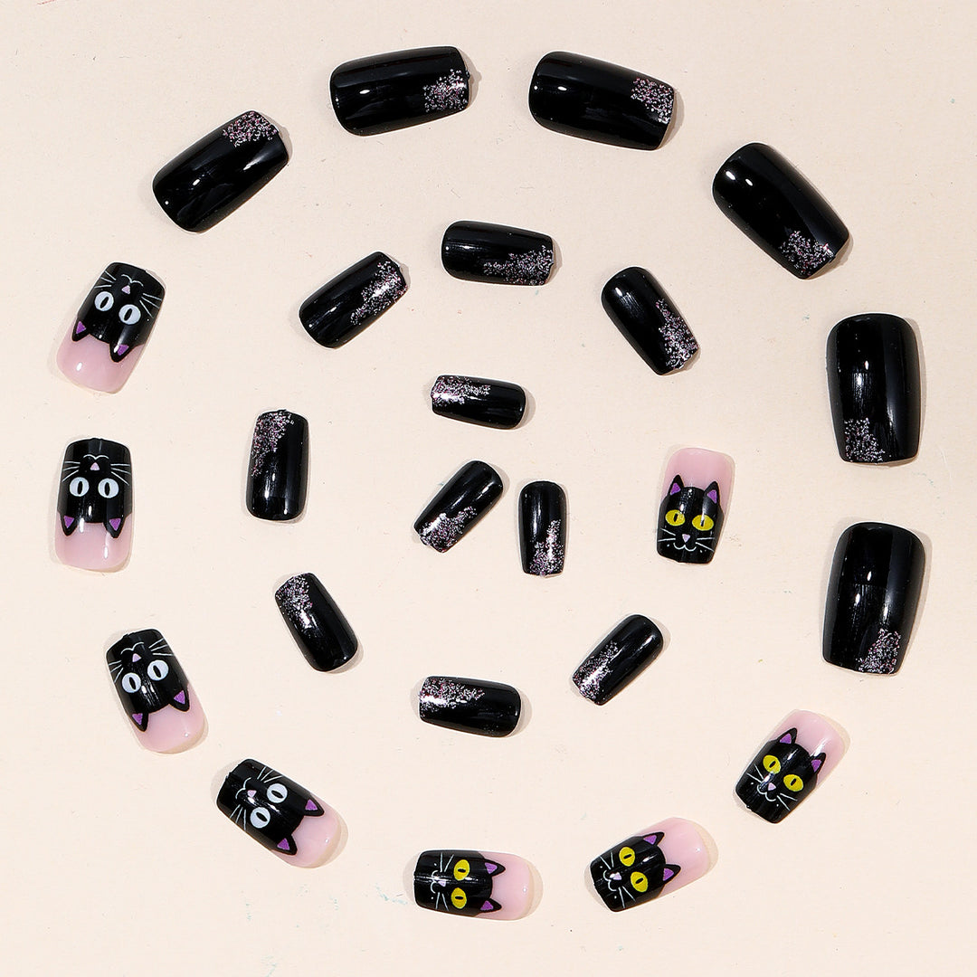 Kat-Themen 3D Nagelkunst Erweiterungen Karnz