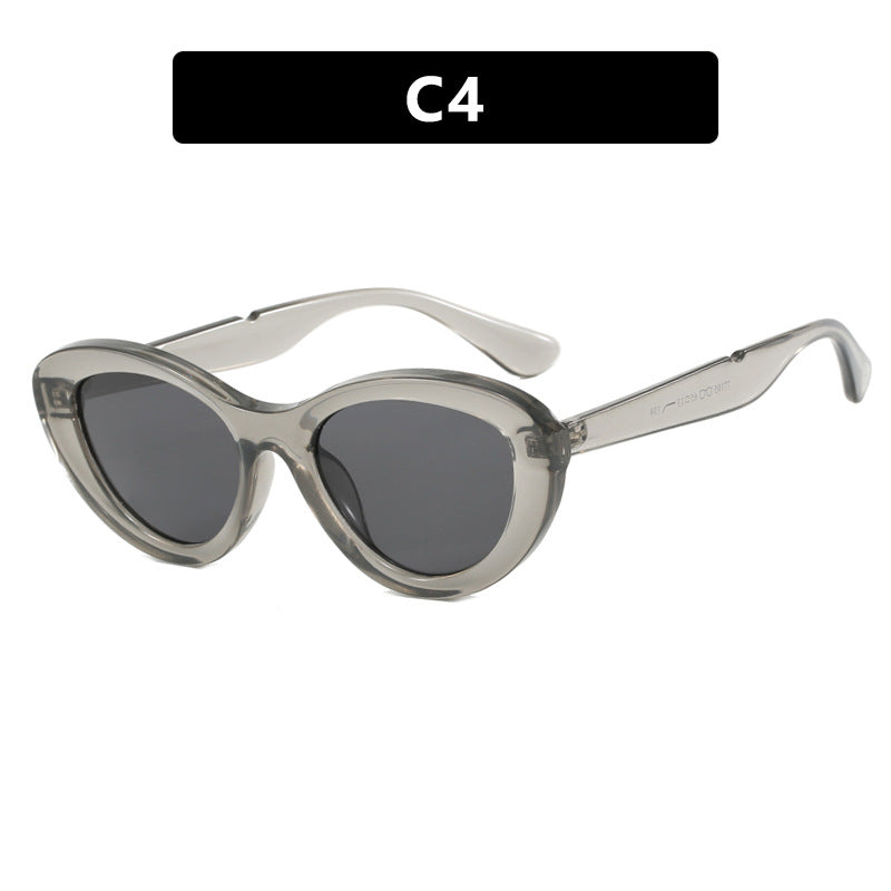 Damen Cat-Eye Sonnenbrille mit stilvollem Kunststoffrahmen und polarisierten Gläsern Karnz