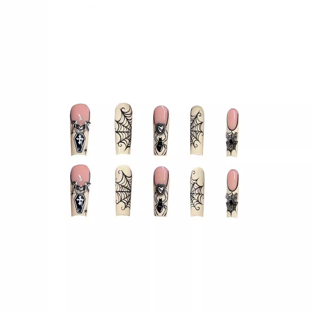 Halloween-Themen Acrylnagelset Karnz