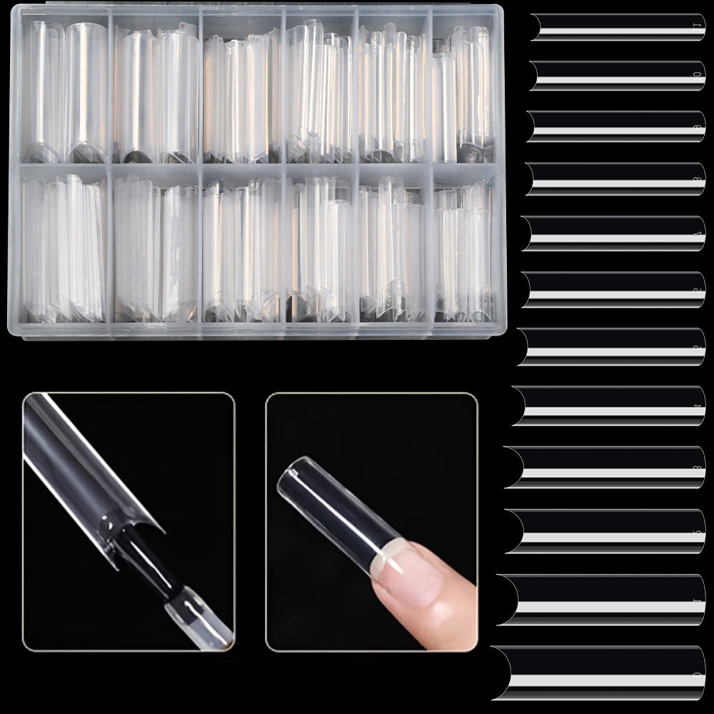 Klare Acryl-Nagelspitzen Karnz