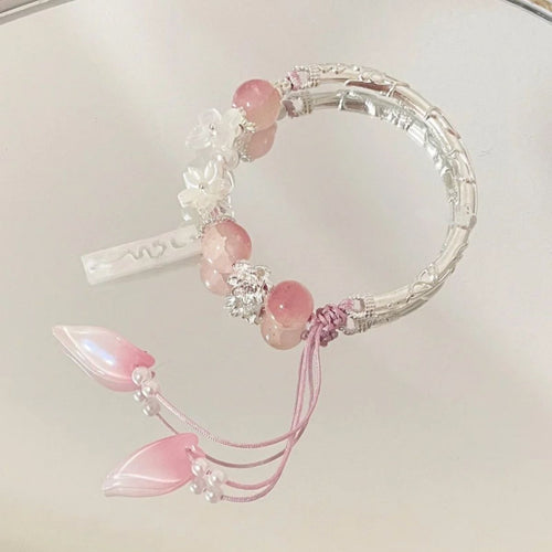 Floral Perlencharme Armreif Karnz