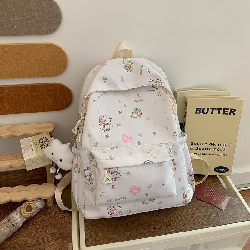 Spaß Charakter Druck Rucksack