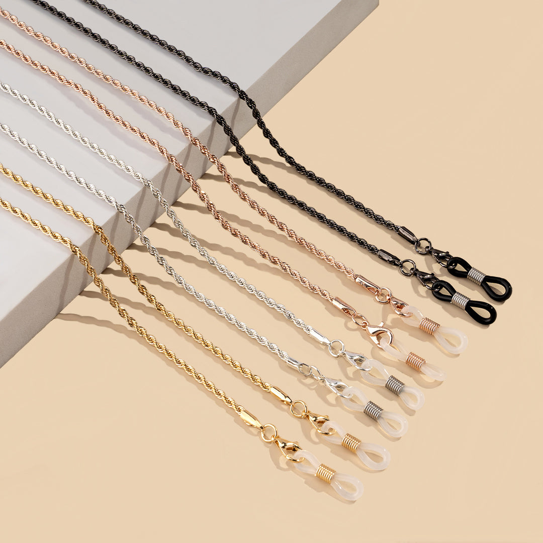 Stylische Brillenhalter Kette Karnz