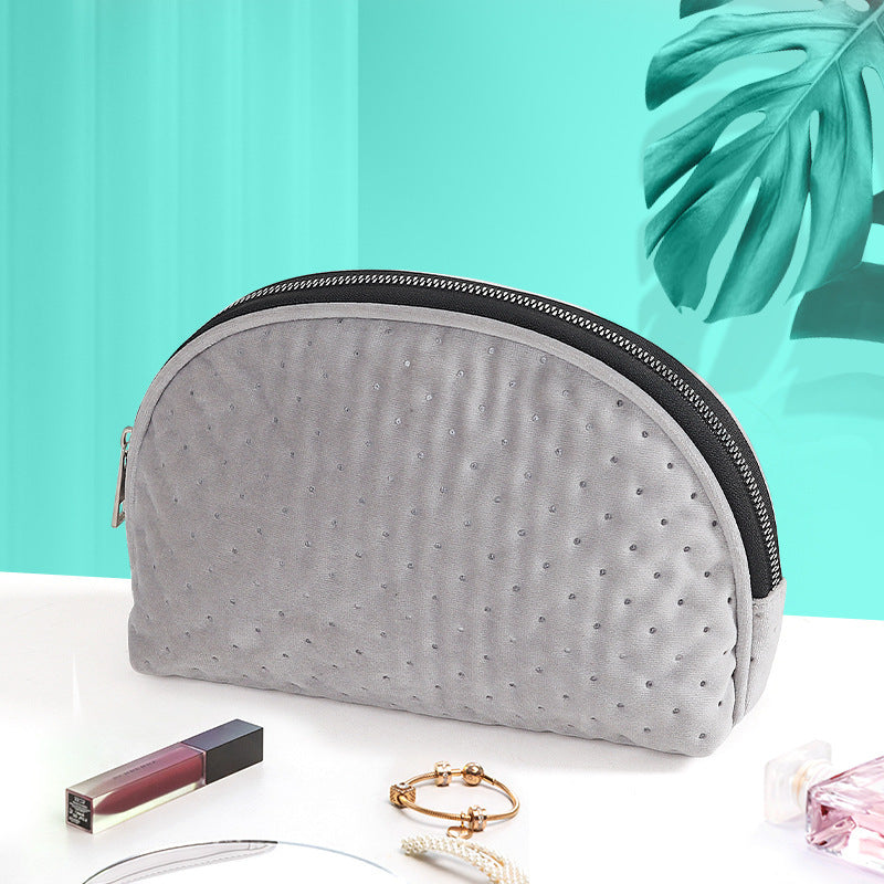 Elegante Samt-Make-up-Tasche