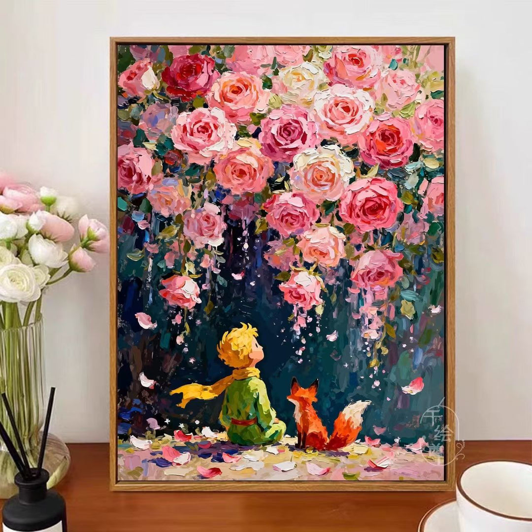 Verspielt Blumen Wandkunst Karnz