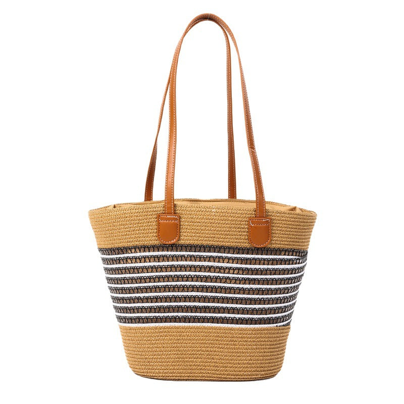 Damen Strandtasche mit elegantem geflochtenem Design Karnz