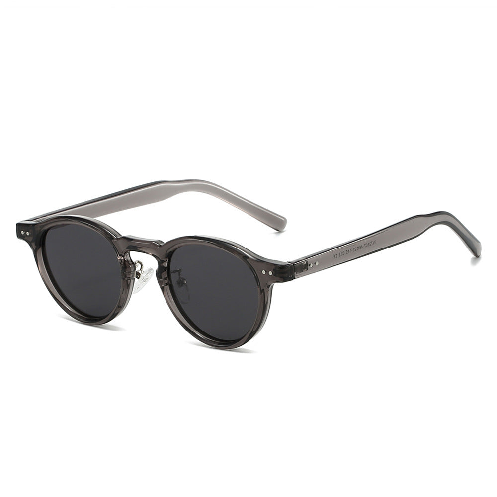 Damen Retro-Rundsonnenbrille Karnz