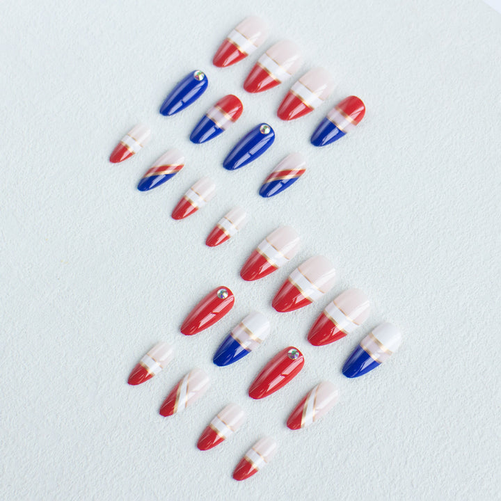 Glamouröses Stiletto Nagelkunstset