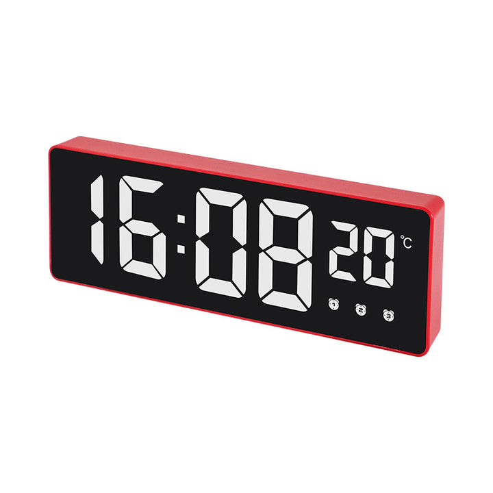 Digitaler Tischwecker mit Temperaturanzeige und Led-Display Karnz