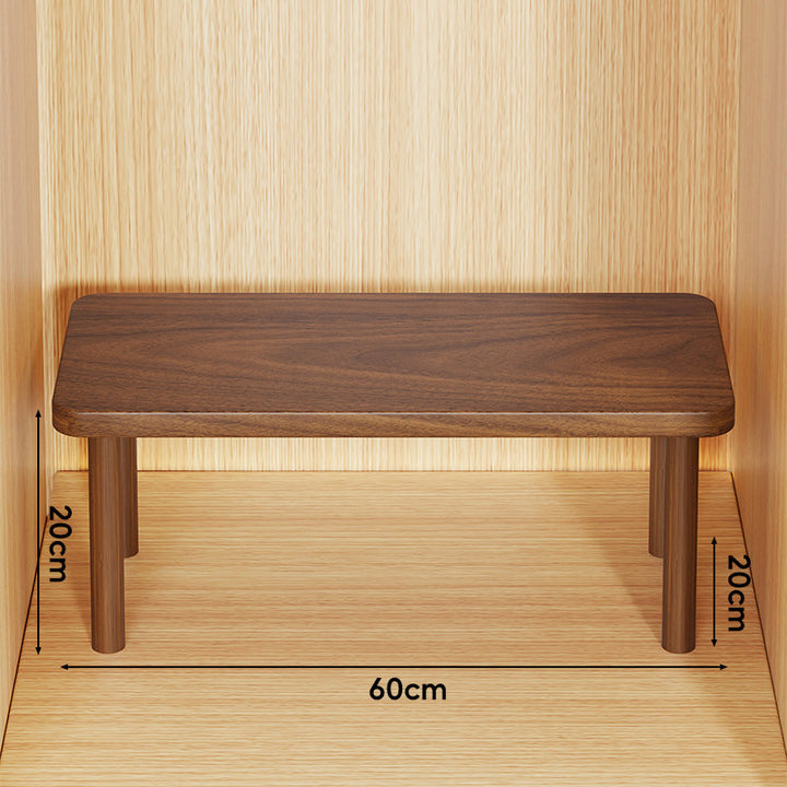 Verstellbarer Mehrhöhe Holz Monitorständer und Desktop Regal
