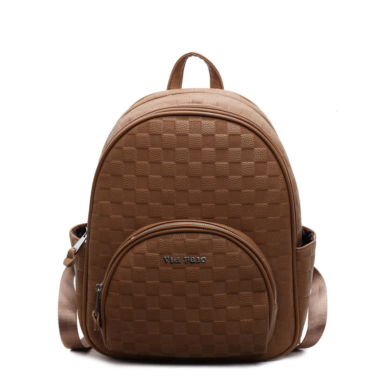 Stylische Schachbrett-Rucksack