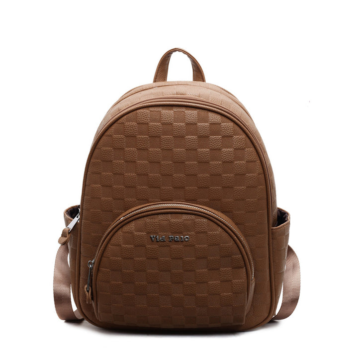 Stylische Schachbrett-Rucksack