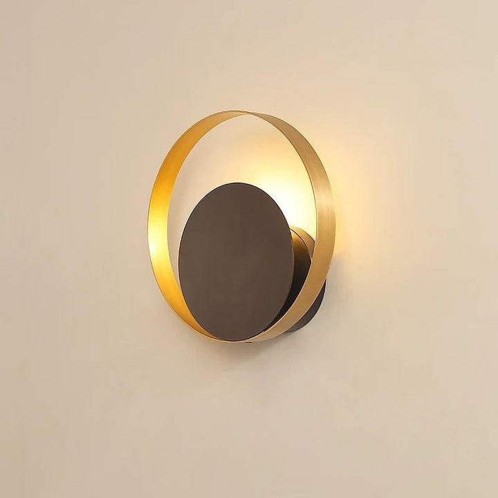 Moderne Dual-Circle Wandlampe