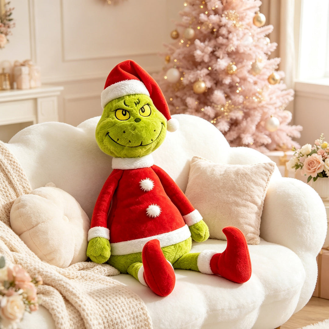 Plüschfigur Weihnachtsgrinch