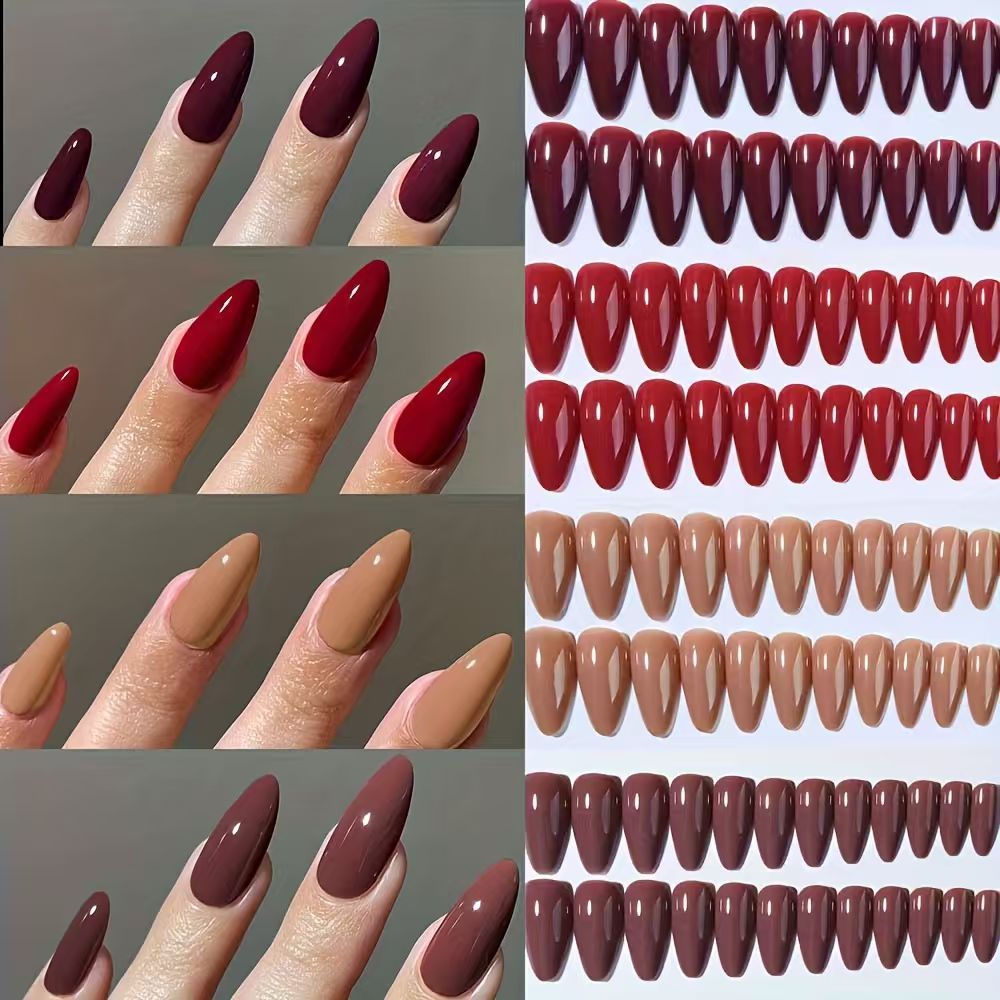 Dekorative Acryl-Nagelspitzen Karnz