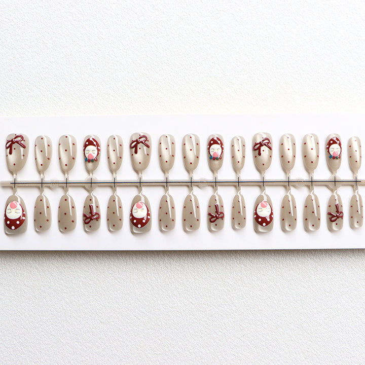 Festliches Thema Press-On Nagelschmuck Karnz