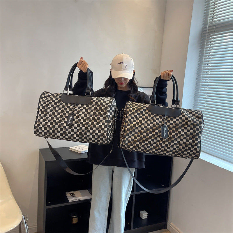 Stylische Übernachtungsreise Tasche Karnz