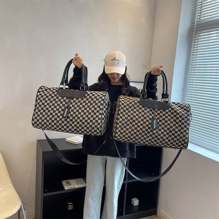 Stylische Übernachtungsreise Tasche Karnz
