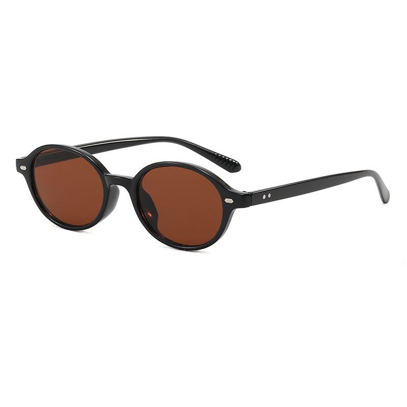 Damen modische runde Lesebrille mit flexiblem Kunststoffrahmen Karnz
