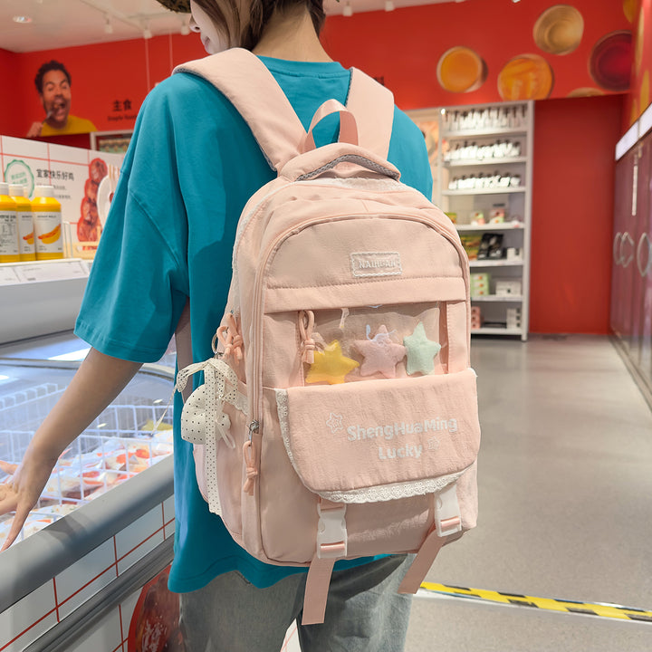 Transparenter Fenster-Rucksack Karnz