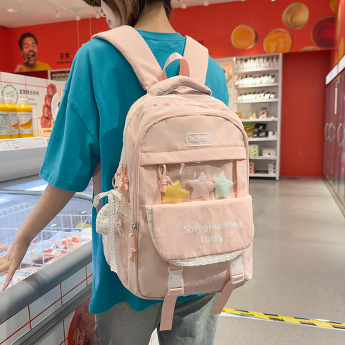 Transparenter Fenster-Rucksack Karnz