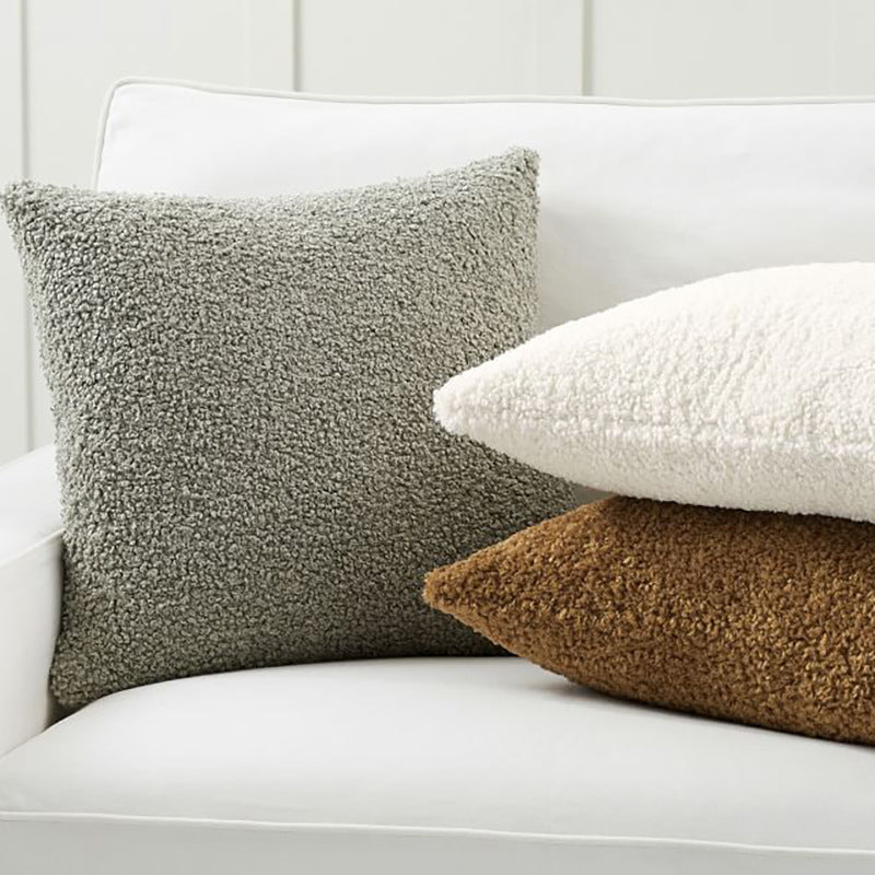Kuschelkissen mit Teddyfleece-Bezug und weicher Polyesterfüllung Karnz