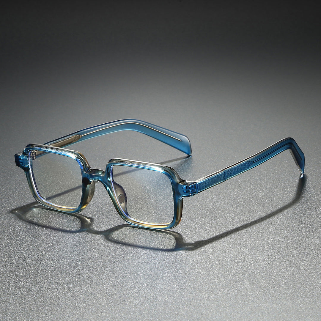 Damen modische Sonnenbrille im eleganten Quadratdesign mit breiten Bügeln Karnz