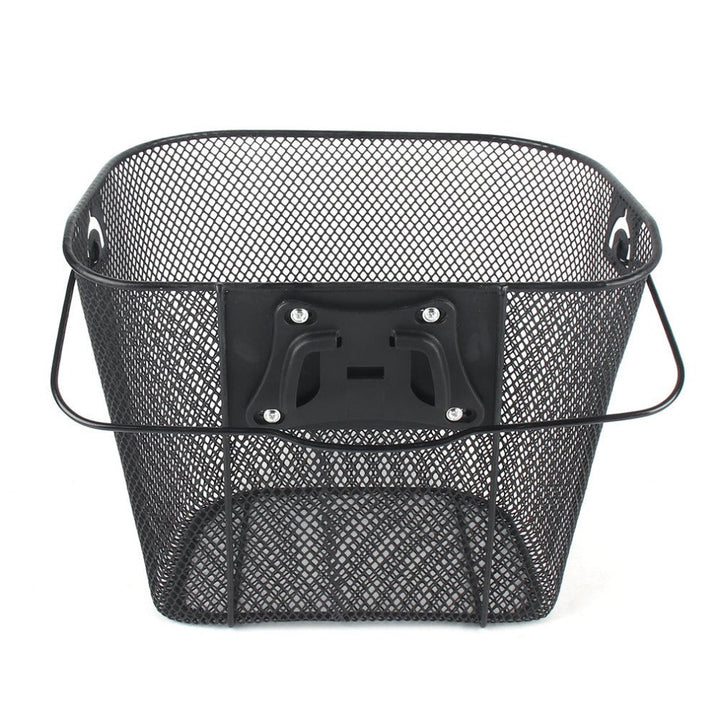 Vorderer Schnellverschluss-Mesh-Fahrradkorb mit verriegelbarer Lenkerhalterung Karnz