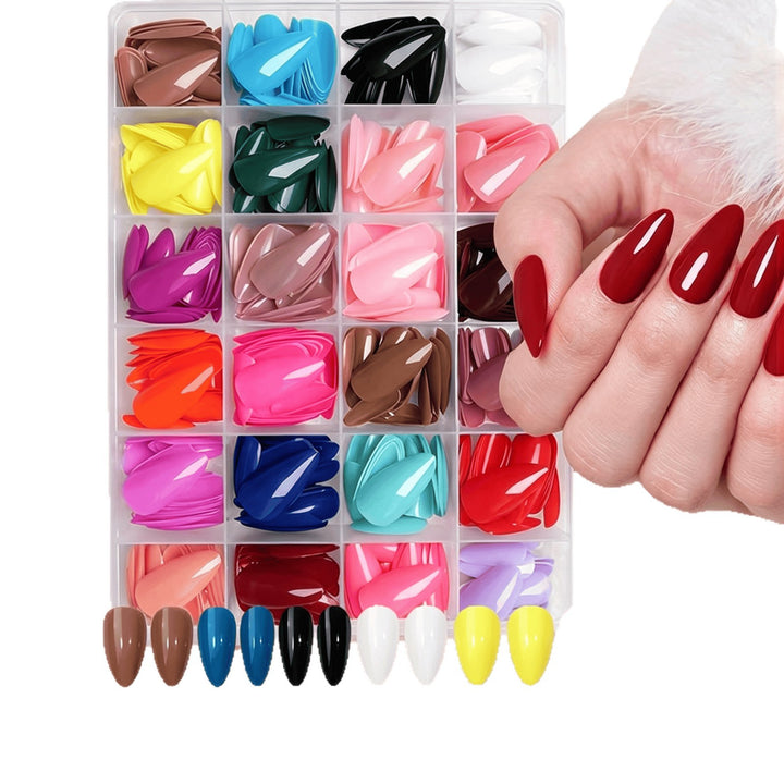 Premium Glänzende Fingernagelspitzen Karnz