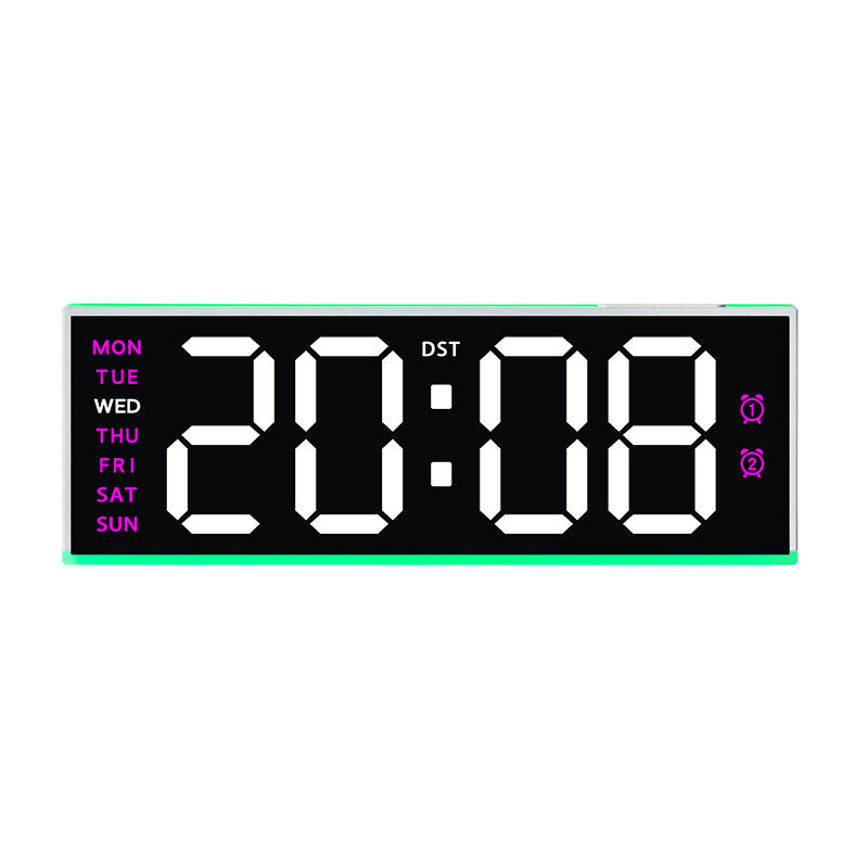 Digitaler Tischwecker mit Großem Led-Display und Dualer Alarmfunktion Karnz