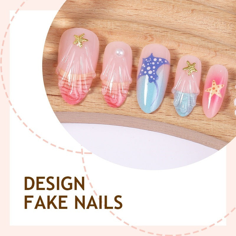Kunstnagelset mit maritimen Motiven und hochwertigem Design Karnz